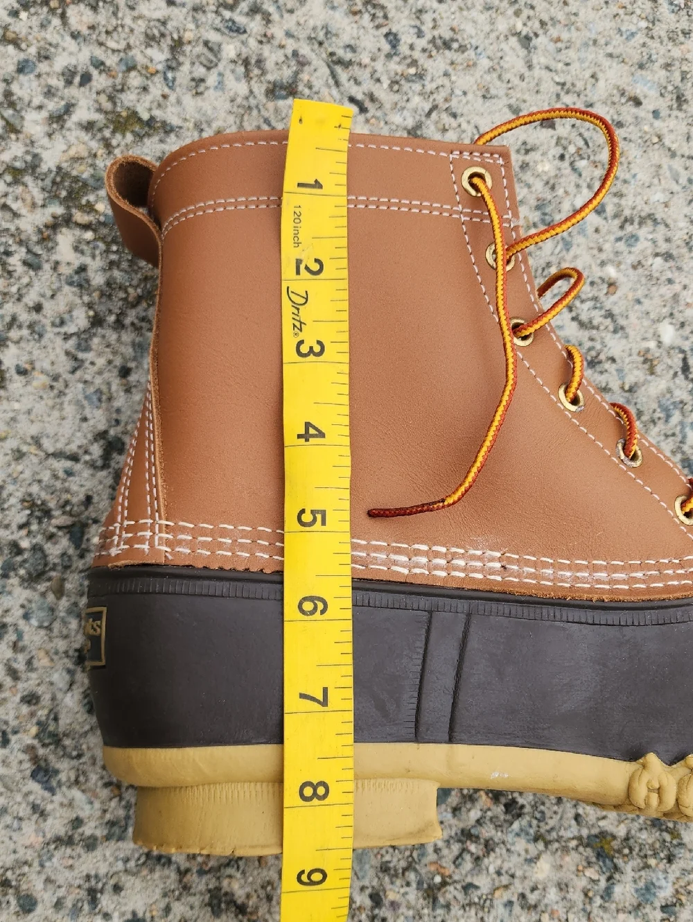 L.L. Bean Two-Tone Duck Boots Men's Size 12